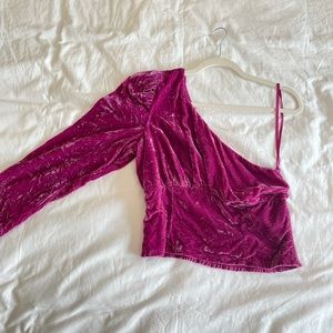 Free people medium one shoulder going out top